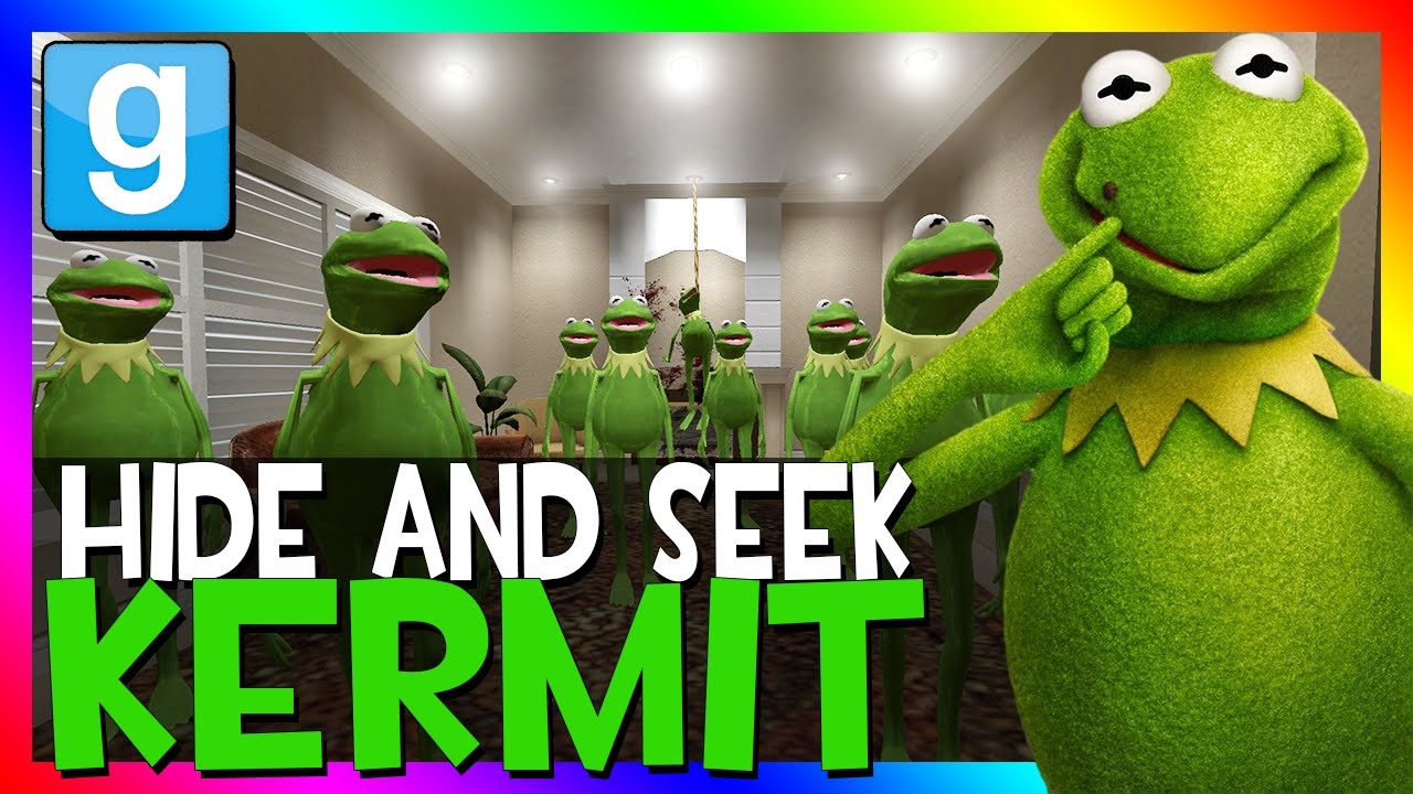 Garry's Mod | KERMIT HIDE AND SEEK?! | Hide and Seek Gone Wrong