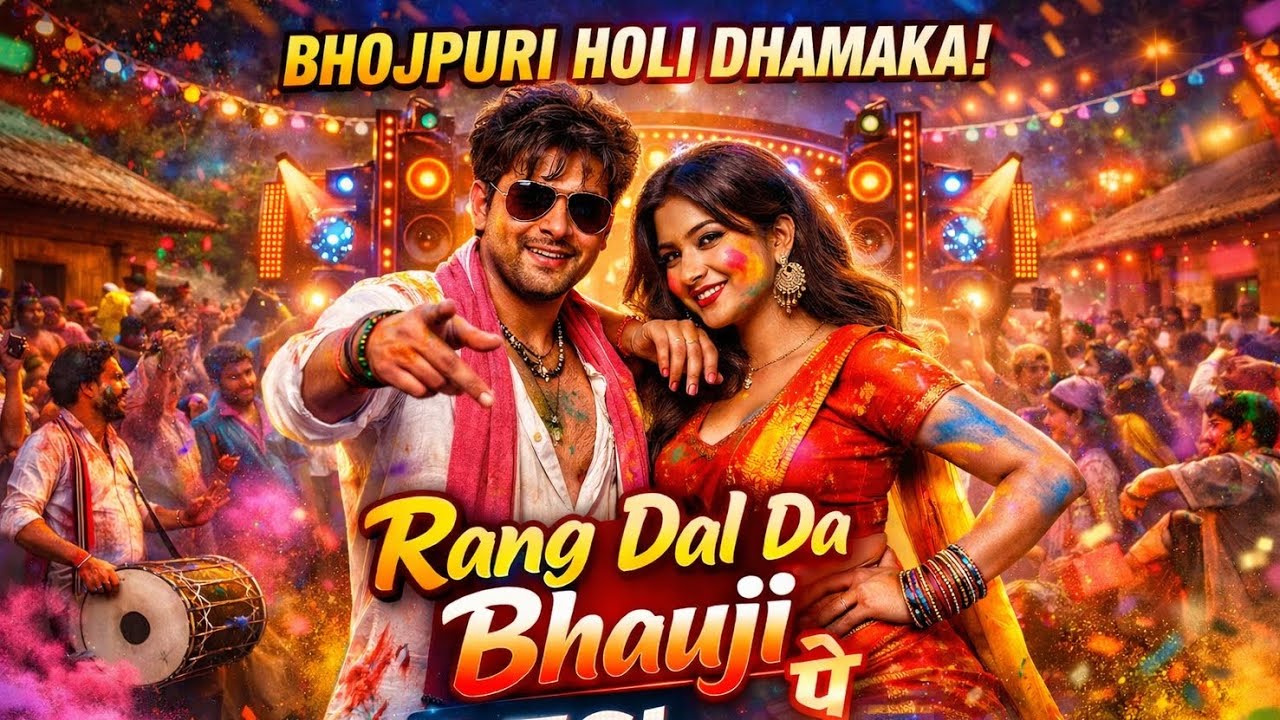 Rang Dal Da Bhauji DJ Pe | Desi Drop Music | Bhojpuri Holi Song 2026 