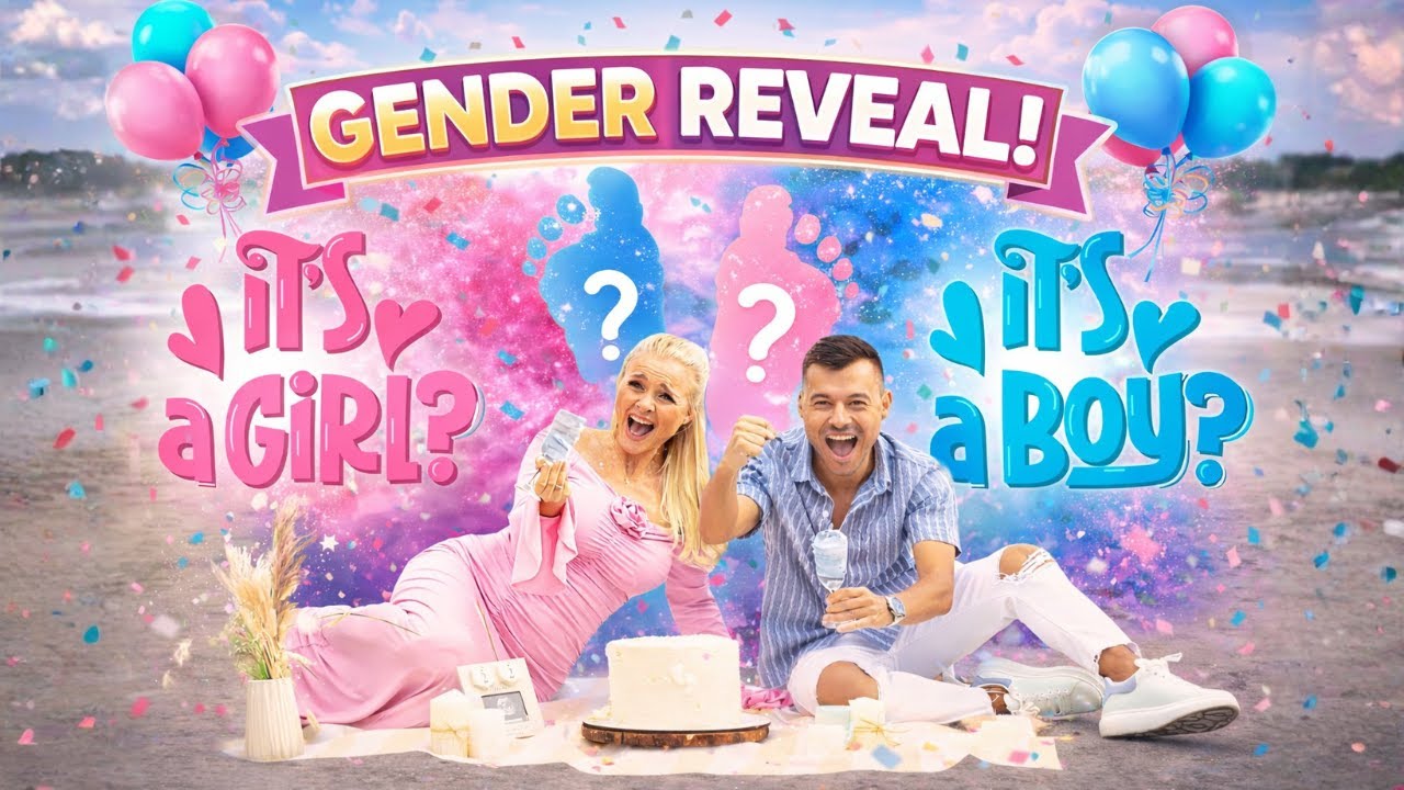 Тайната е разкрита! Нашeто Gender Reveal Party 💫