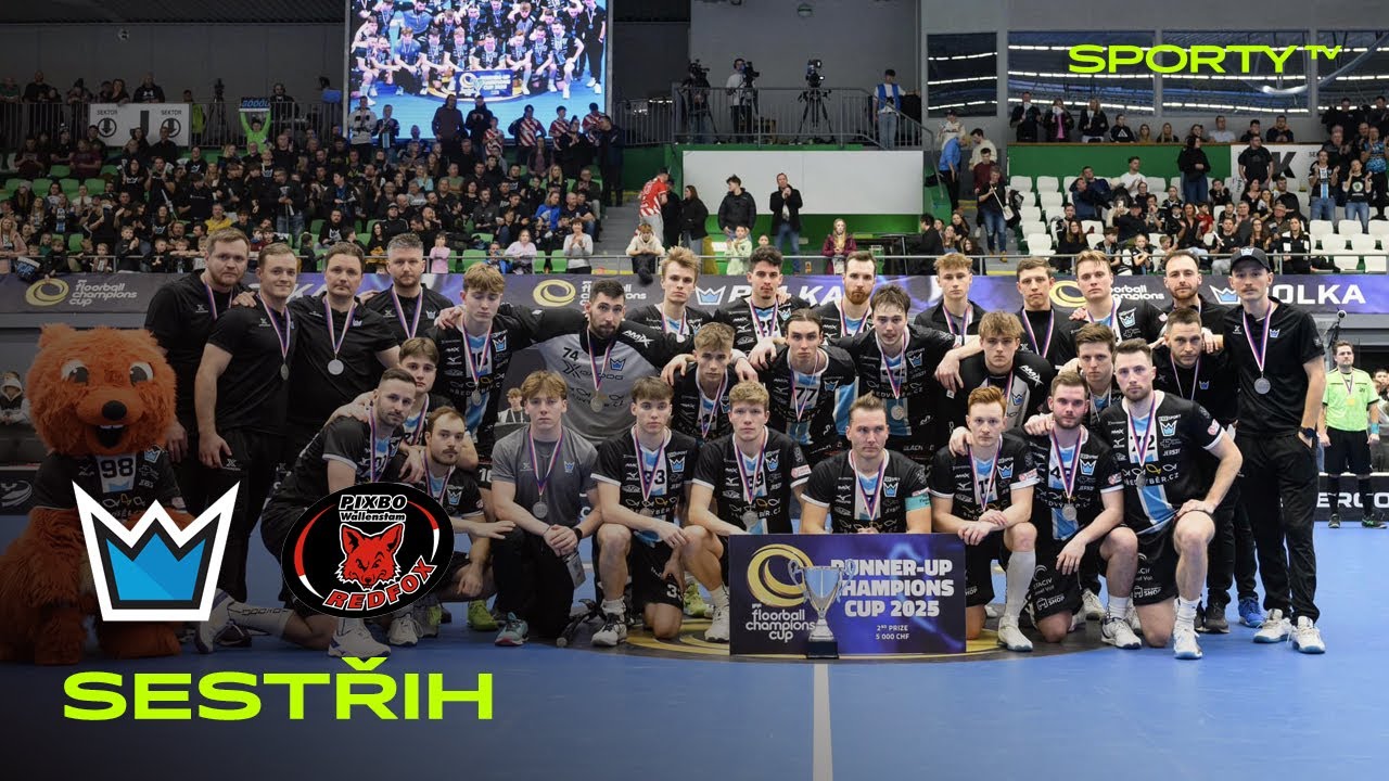 Předvýběr.CZ Florbal Mladá Boleslav vs. Pixbo IBK 6:9 | Pohár mistrů | SESTŘIH