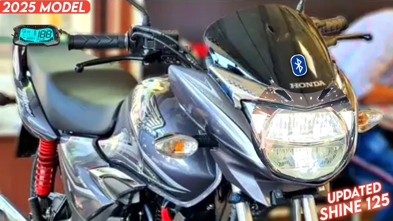 Honda shine 125 2025 model | Updated shine 125 price features detailed review | Shine 125 new model
