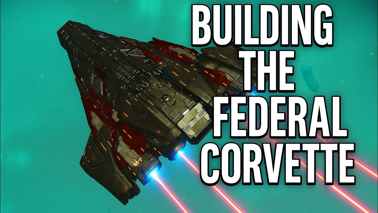 Elite Dangerous: Federal Corvette - No Man's Sky V1.0 - Build Guide!