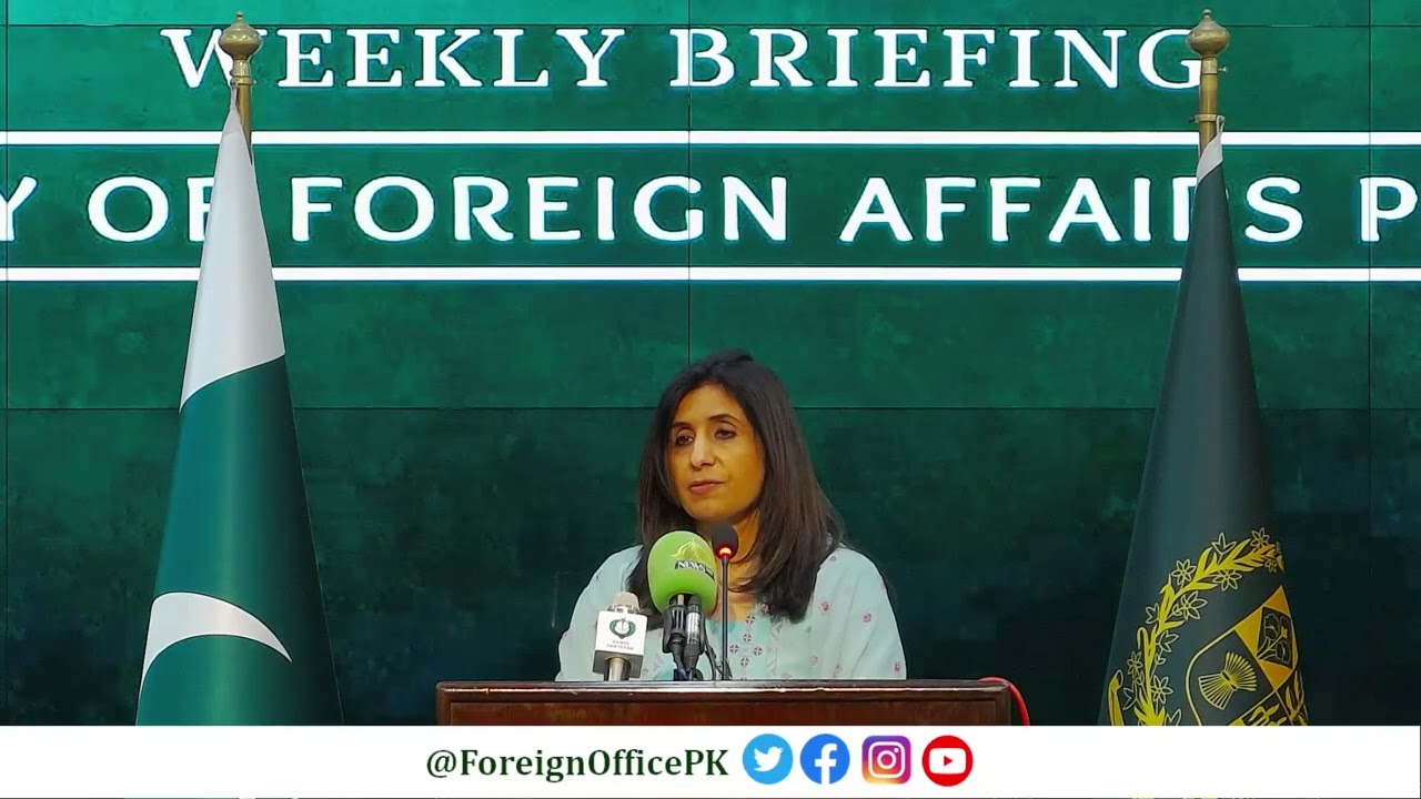 Foreign Office Spokesperson's Weekly Press Briefing 25-05-2023  @ForeignOfficePk