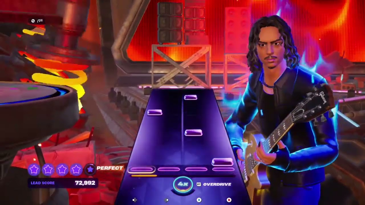 System of a Down - Toxicity (Hard Mode on Guitar in Fortnite Festival)