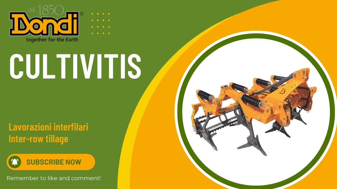Cultivitis: Coltivatori no-stop per vigneti e arboreti