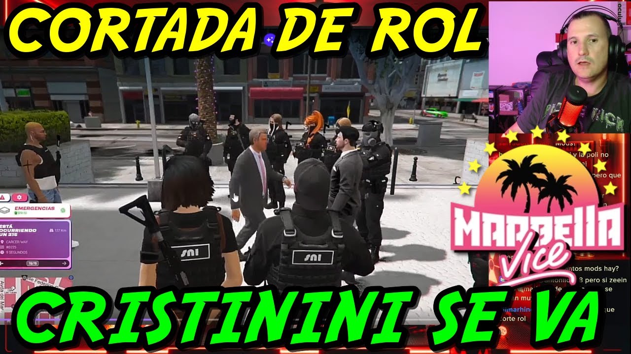 LA POLÉMICA CORTADA DE ROL A CRISTININI Y A TODO EL SNI POR GENESIS EN MARBELLA VICE 2 -
