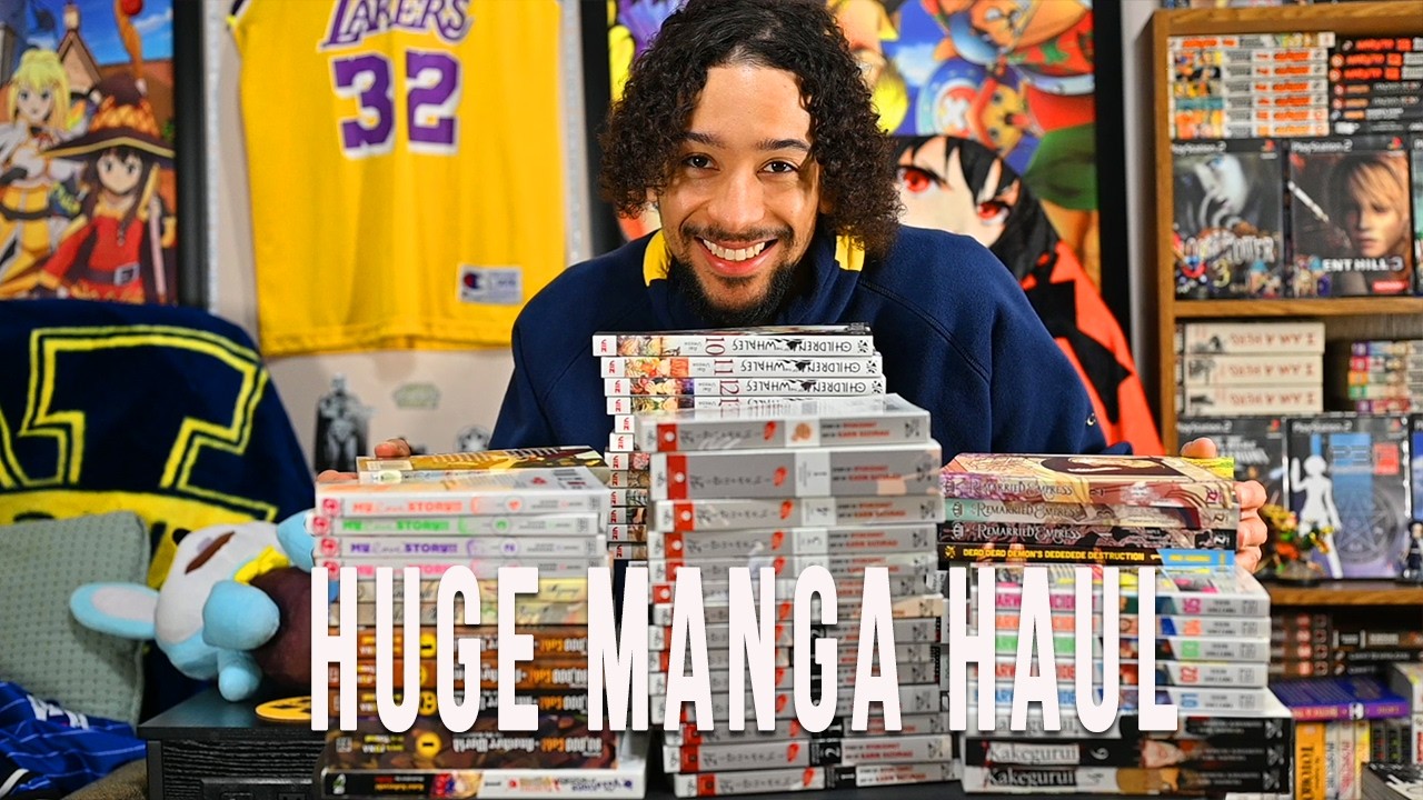 Огромная покупка манги — цены в Crunchyroll Warehouse были просто безумными!