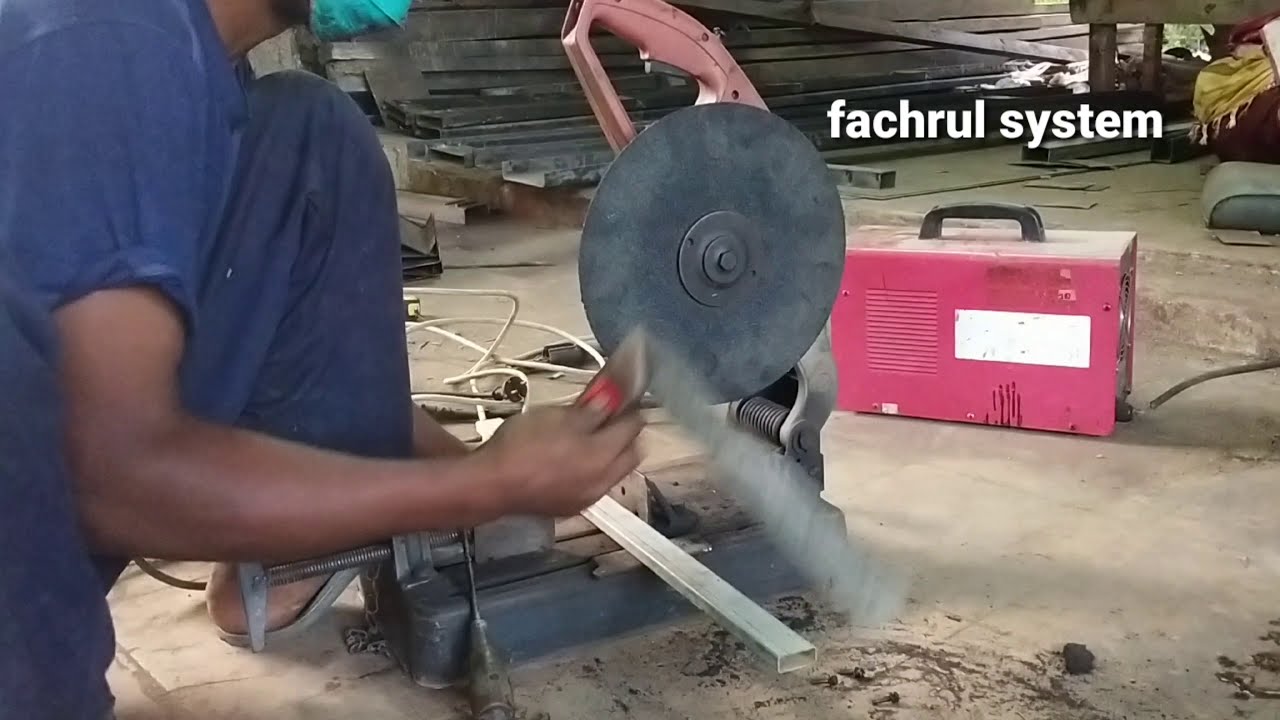 analisa dan setting cutting whel agar hasil potongan jadi lebih tegak vertikal.