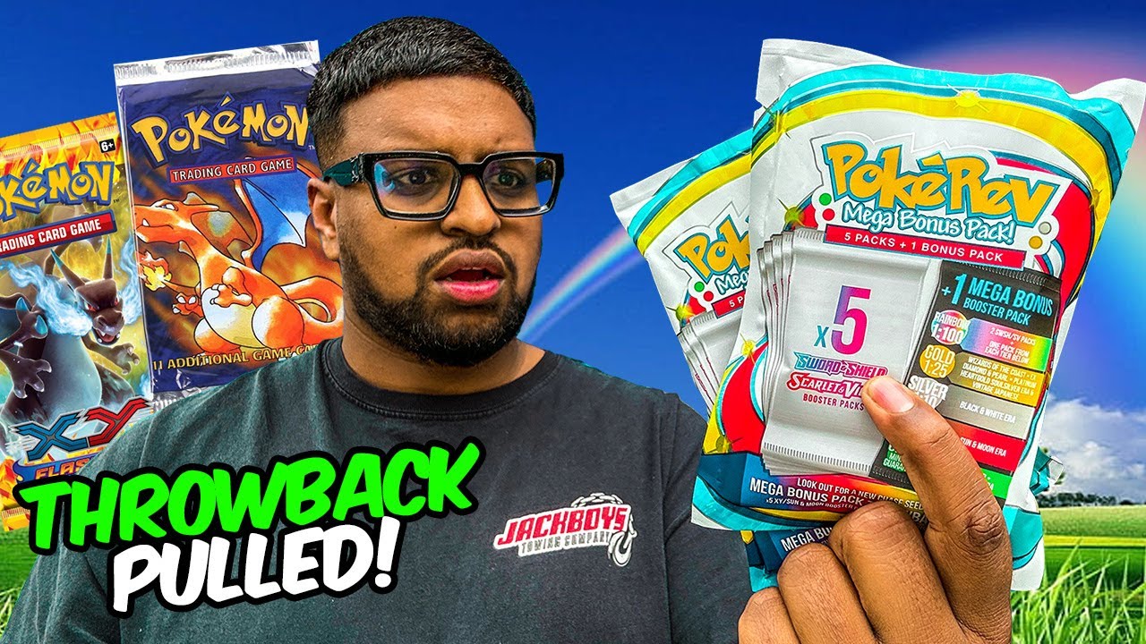 I PULLED Throwback Edition PokeRev Mystery Pack 5.0! *INSANE*