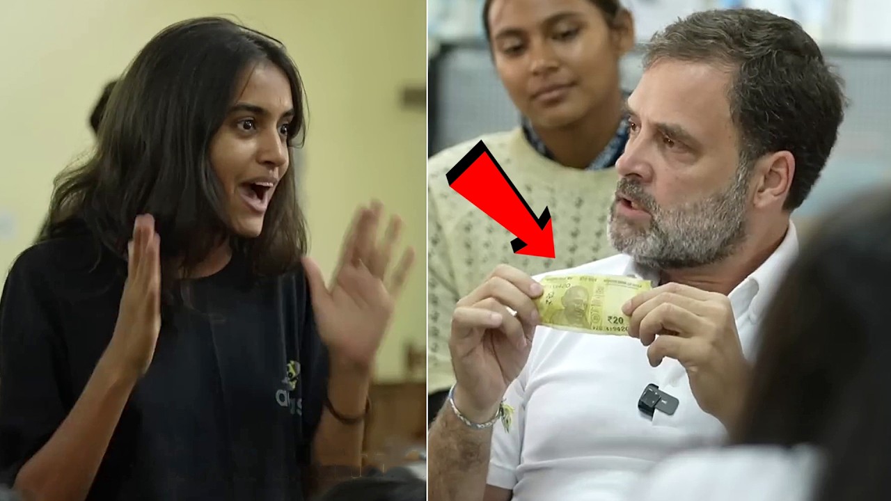 Rahul Gandhi Meets students of Maharani College in Jaipur | Rahul Gandhi Latest Video | News Buzz