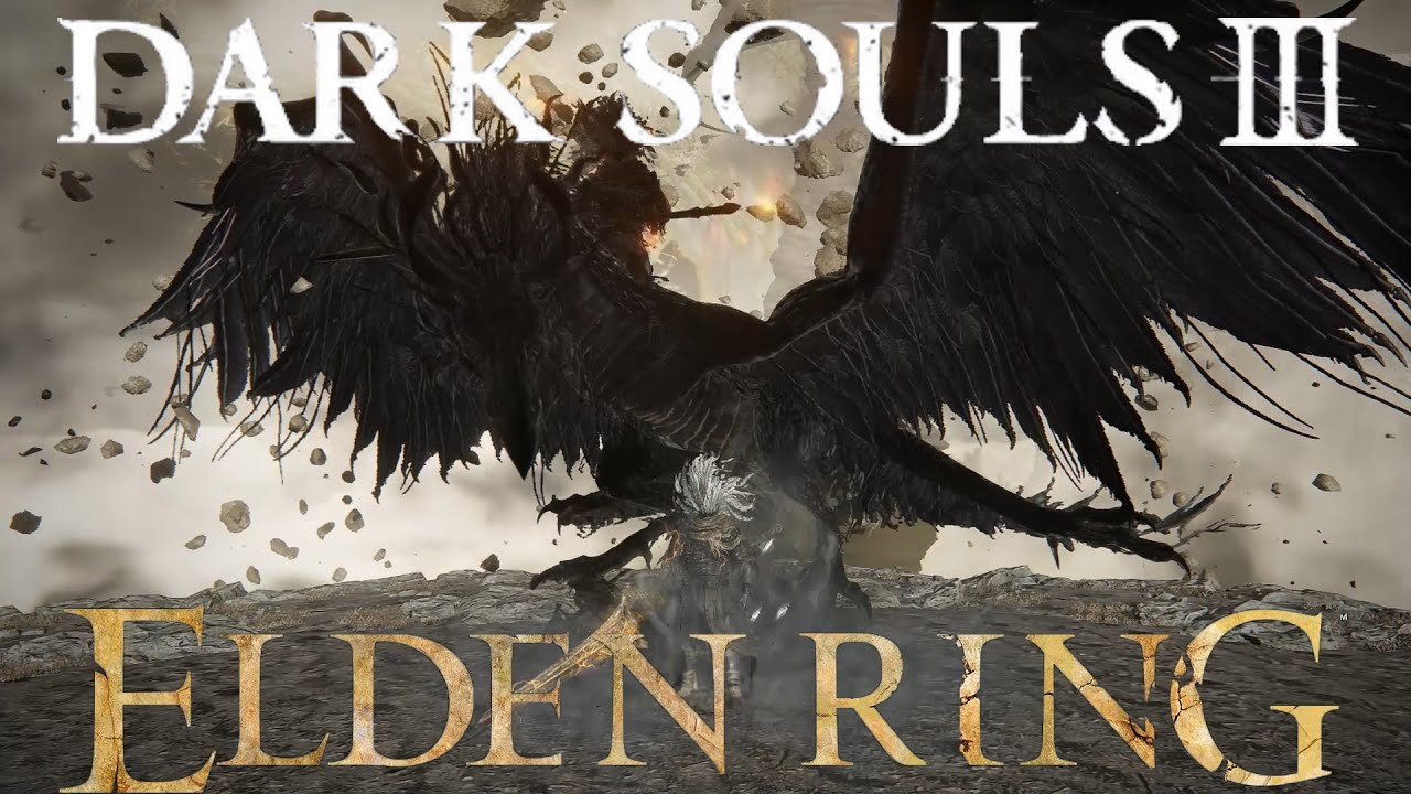 【DarkSouls vs EldenRing】Nameless King,King of the Storm vs bosses