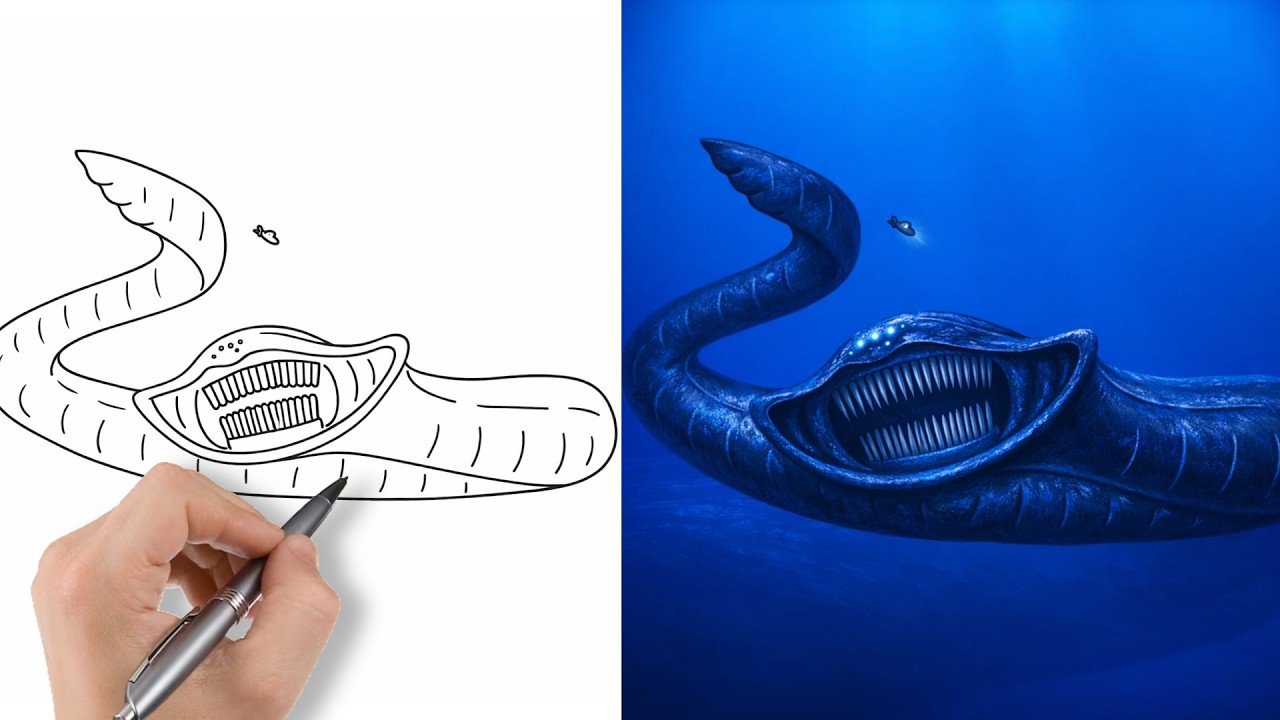 How to draw El Gran Maja - Step by step Tutorial
