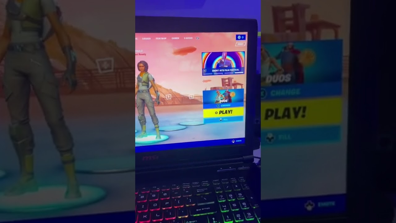 PS5 controller on Fortnite Pc