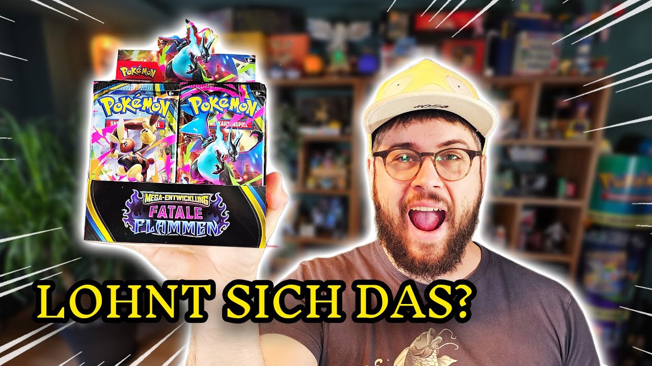 Fatale Flammen 🔥 Wir öffnen ein komplettes Booster Display – lohnt es sich?!