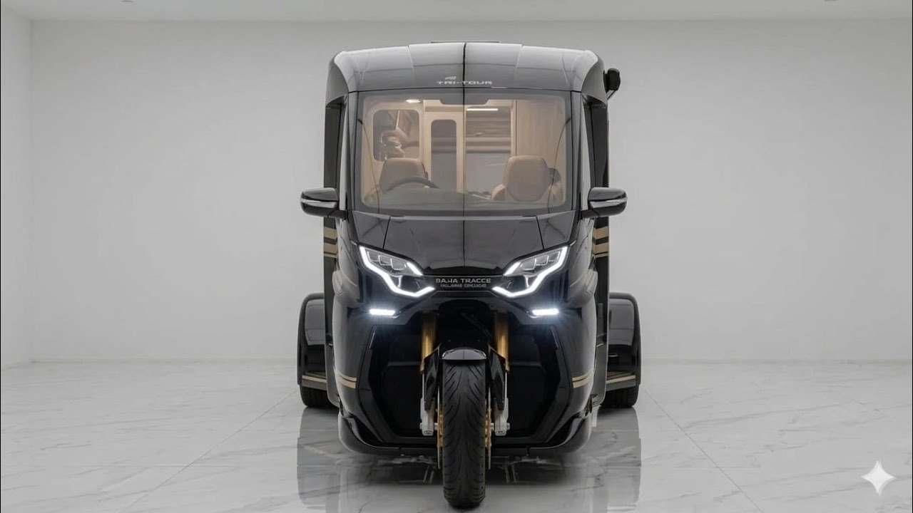 Почему все говорят о кемпере-трицикле Honda Black Wing 2026 года