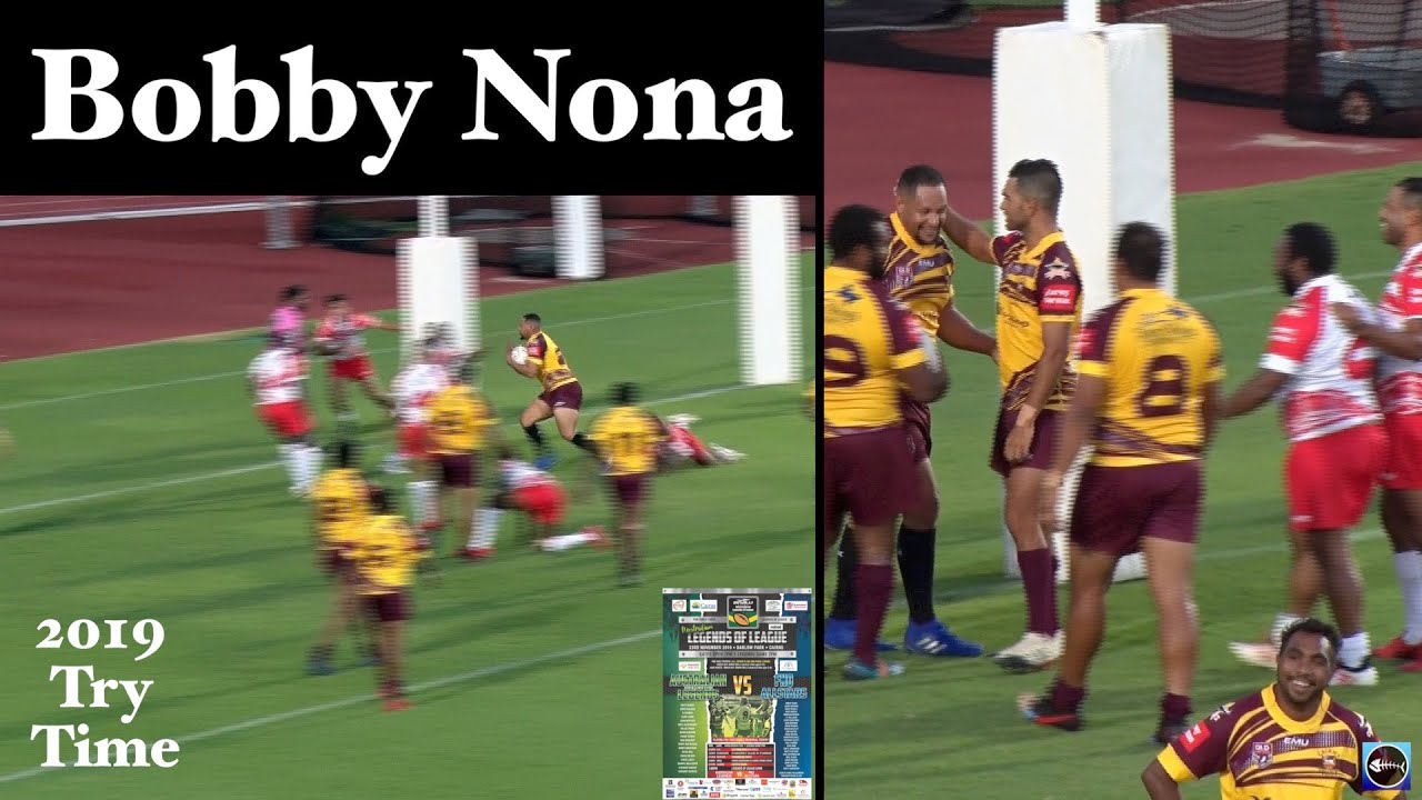 2019 Bobby Nona Try ~ Indigenous City v Country Rugby League @Barlow Park 23-11-19
