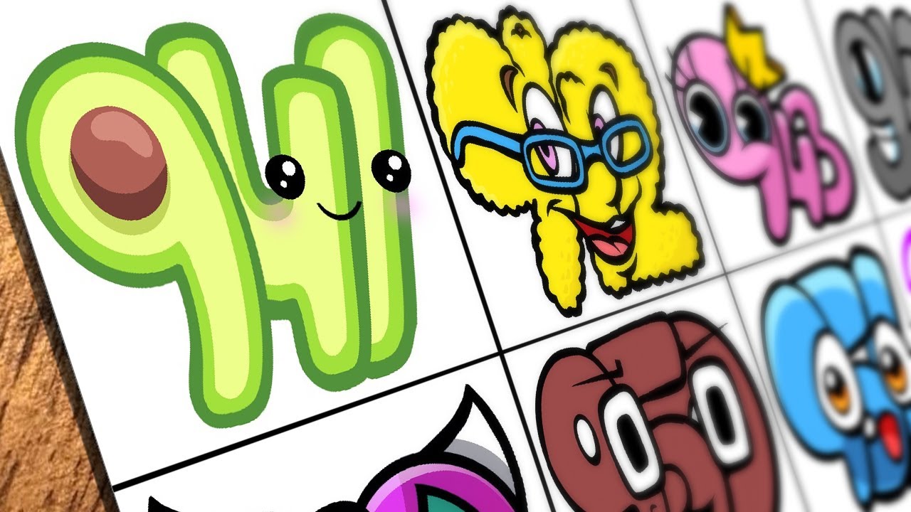 Drawing Number Lore 941-960 / How to draw Number Lore