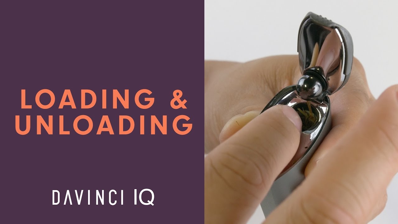 How To Load and Unload Your DaVinci IQ - DaVinciVaporizer.com