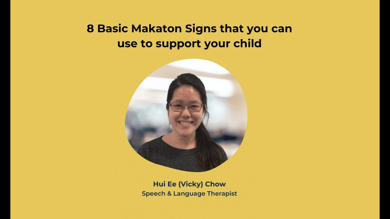 8 Basic Makaton Signs that you can use to support your child