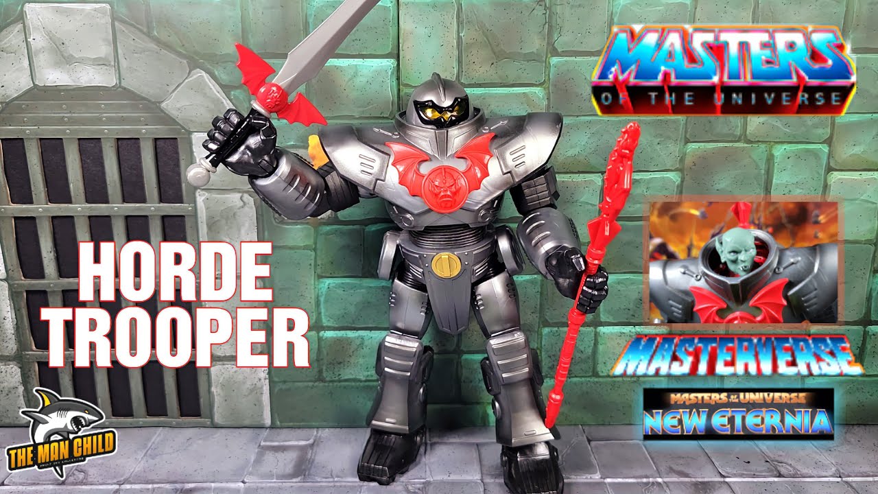 Masters of the Universe Masterverse New Eternia Horde Trooper Figure Review!