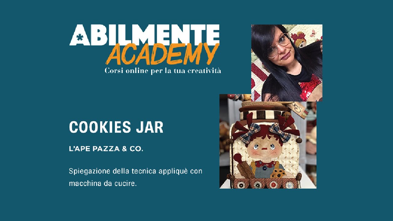 Impara L’Arte dell’Applique su Barattoli di Biscotti 🍪