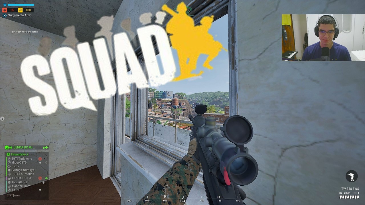 O Terror da Favela 💀 | BOPE SNIPER Insano no Squad