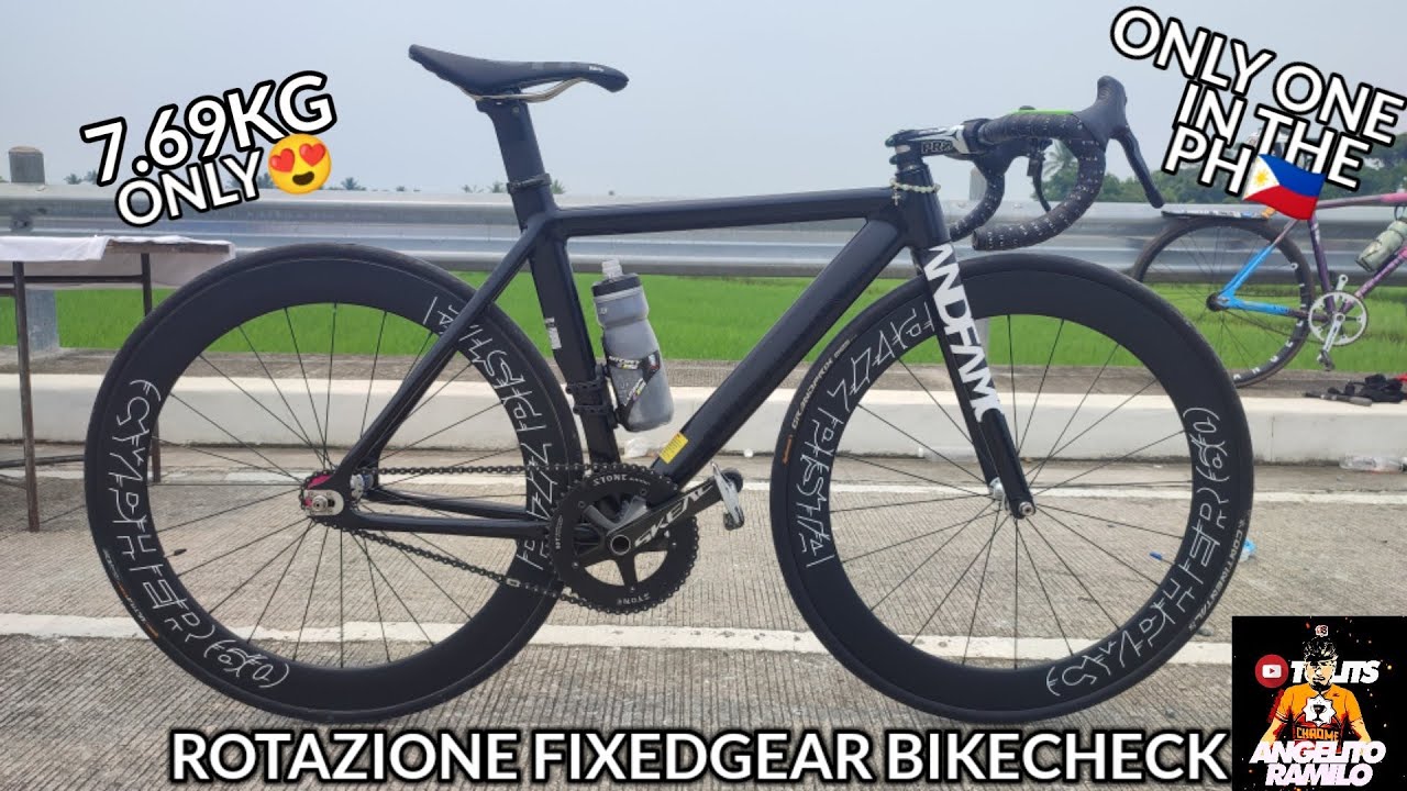 BIKE CHECK: ROTAZIONE FIXEDGEAR BIKE NI KARL HI | NAG IISA SA PINAS🇵🇭