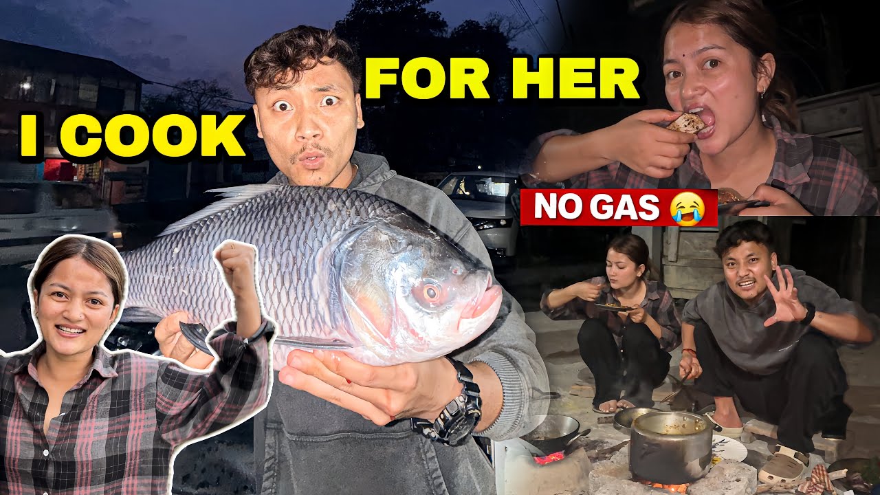 Я приготовила для неё еду… без газа 😳 Кулинарный челлендж в деревне 😭