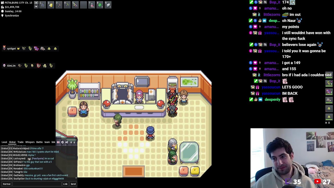 PokeMMO PvPer attempts Shiny Breloom Catch Event!