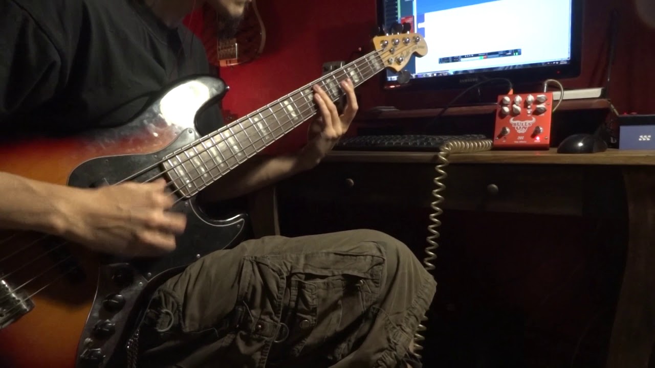 BSQ&acute;s Bulls On bass overdrive/compressor Test