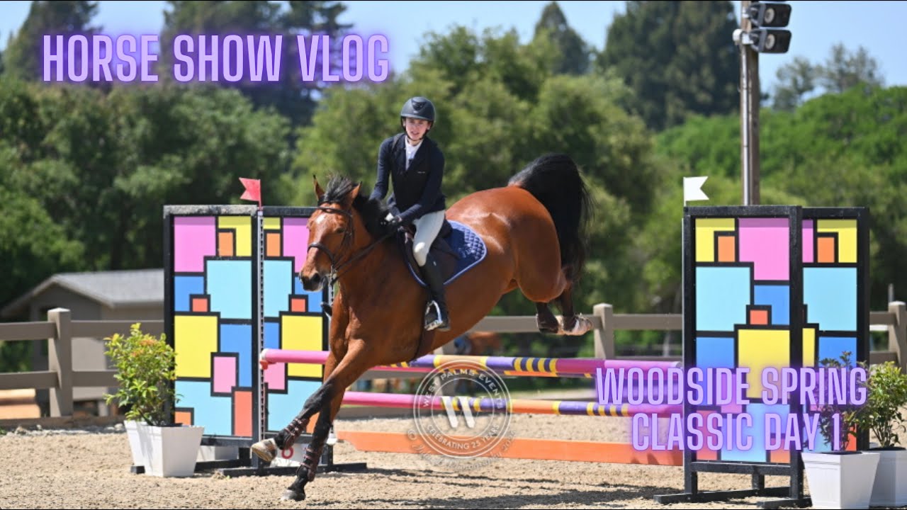 Видеоблог о конном шоу: день 1 Woodside Spring Classic