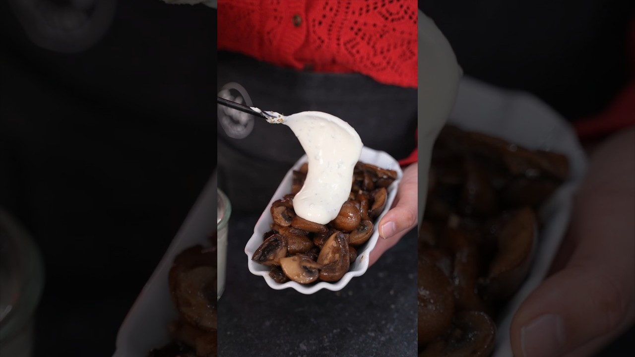 Champignons wie vom Weihnachtsmarkt selber machen 😋