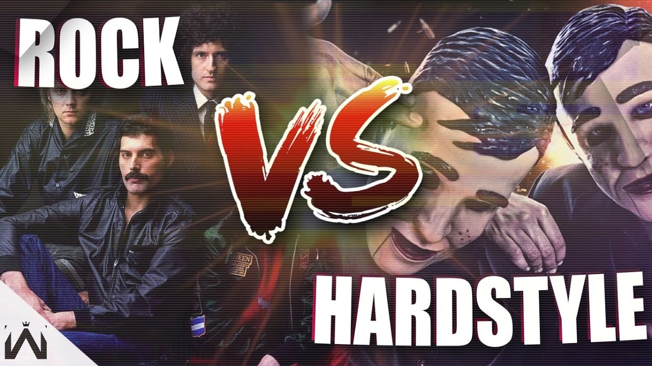 ROCK SONGS VS HARDSTYLE VERSION #1