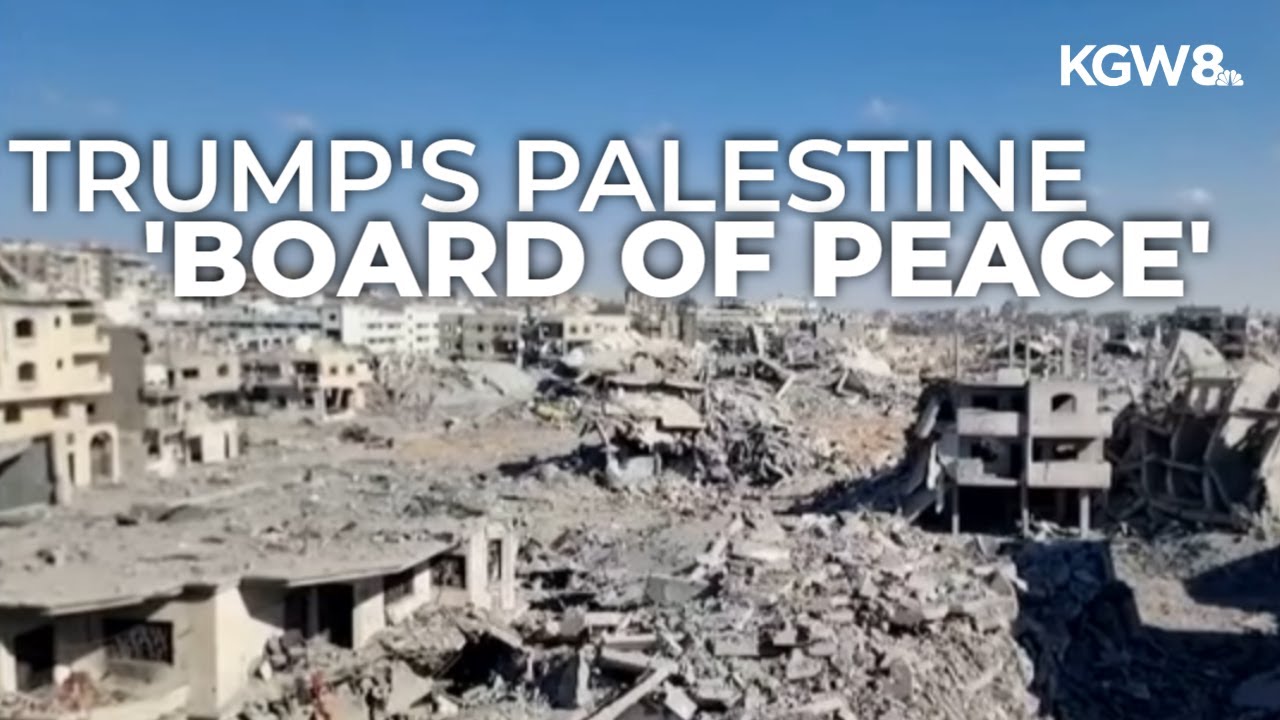 Trump announces proposed board to oversee Gaza reconstruction