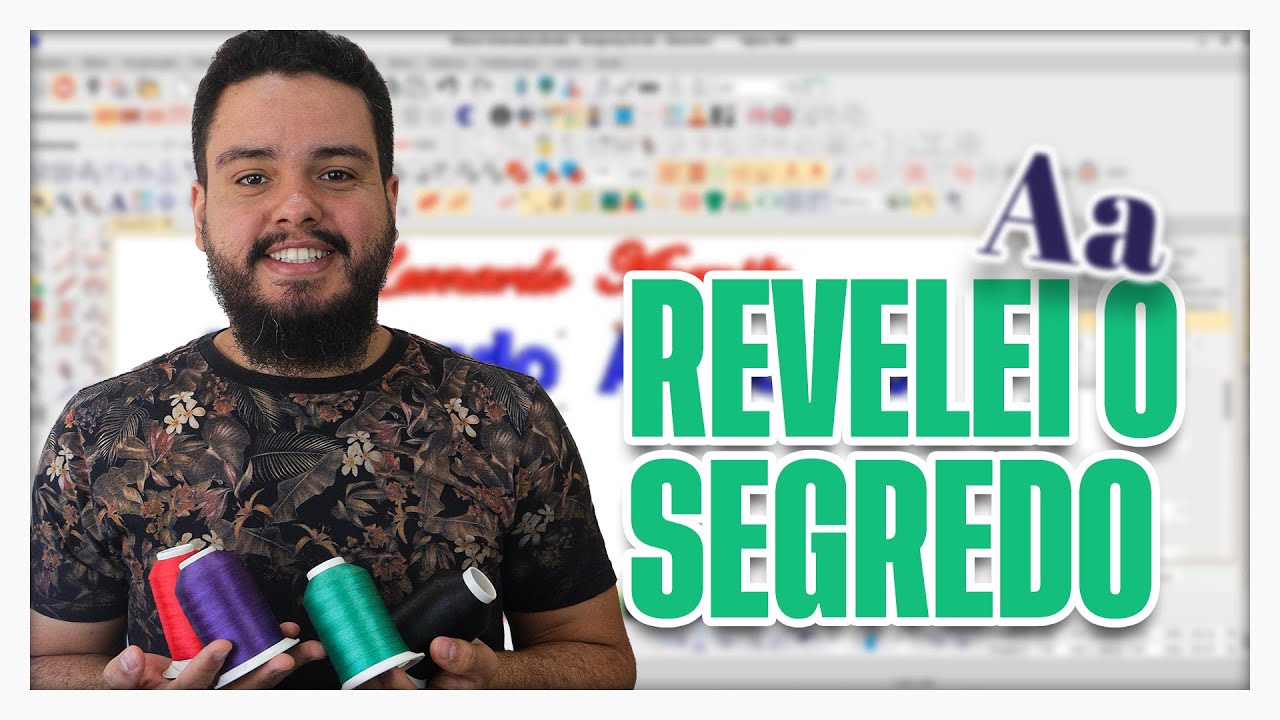 COMO FAZER LETRAS PEQUENAS NO WILCOM 4.5