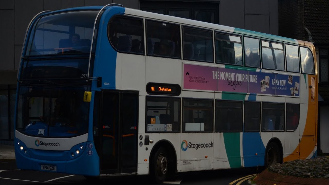 15975 YP14 GZE 53 Purton - Swindon Train Station ADL Enviro 400 Stagecoach West 