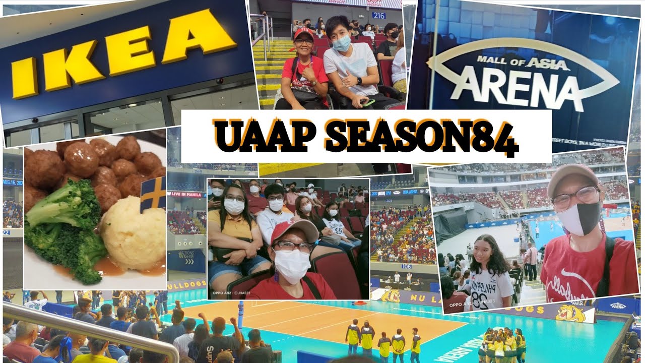 IKEA TO MALL OF ASIA ARENA || UAAP SEASON84 || @Jhas Bilugan