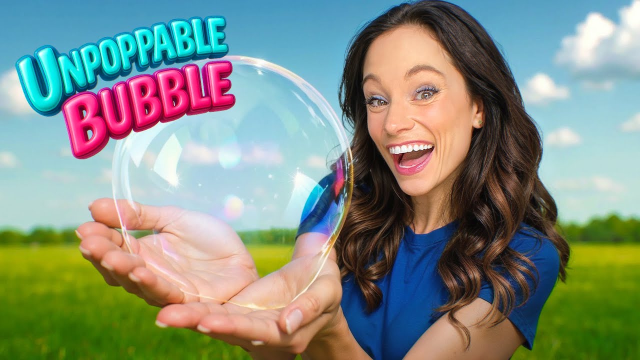 How to Make an Unpoppable Bubble - Emily's Science Lab