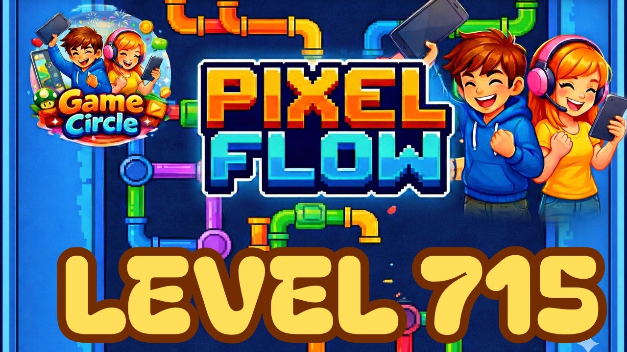 Pixel flow©  - Level 715 - solution