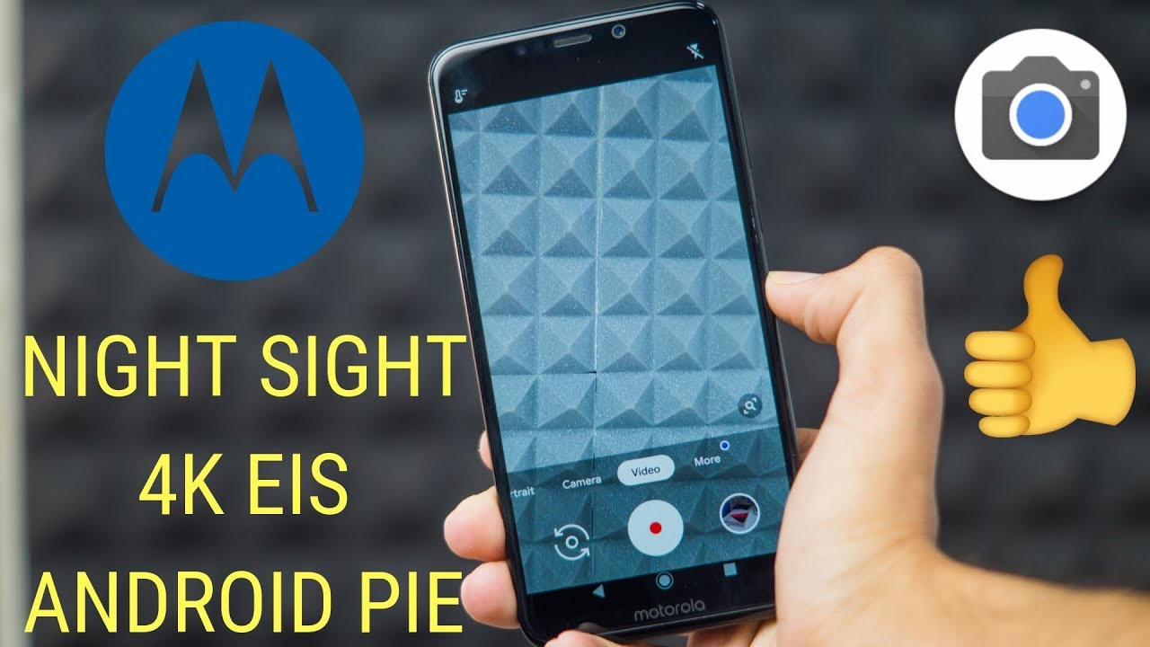 Moto One Power Night Sight + 4K EIS 😱😱| Google Camera on Android Pie