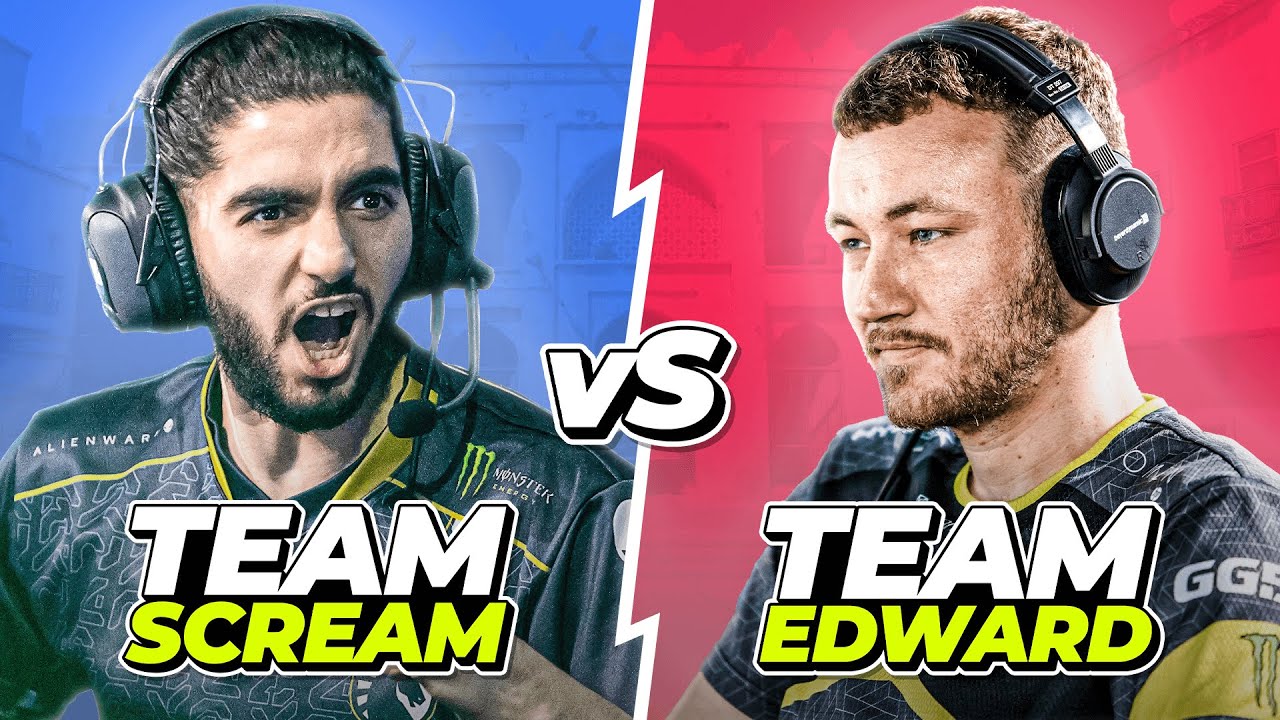 OLD SCHOOL LOBBY! SCREAM vs EDWARD on Faceit with Utility Guide, Multi POV and Voice Comms (Dust 2)