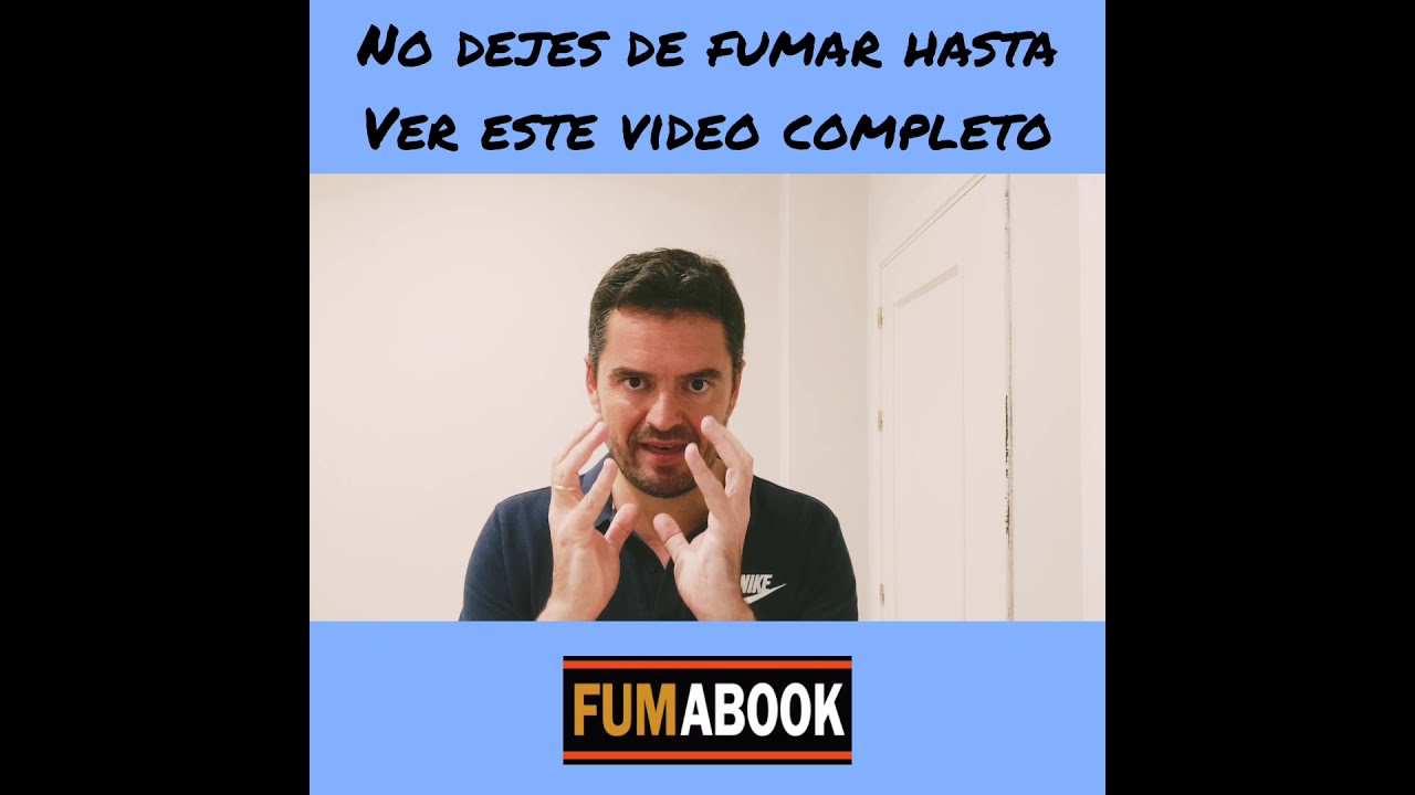 No dejes de fumar hasta ver este vídeo completo