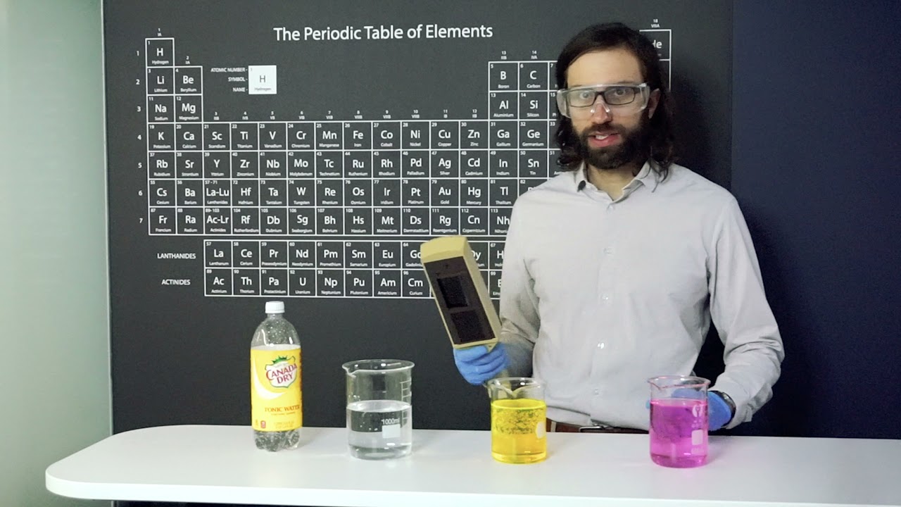Luminescence of Tonic Water, Fluorescein, and Rhodamine B
