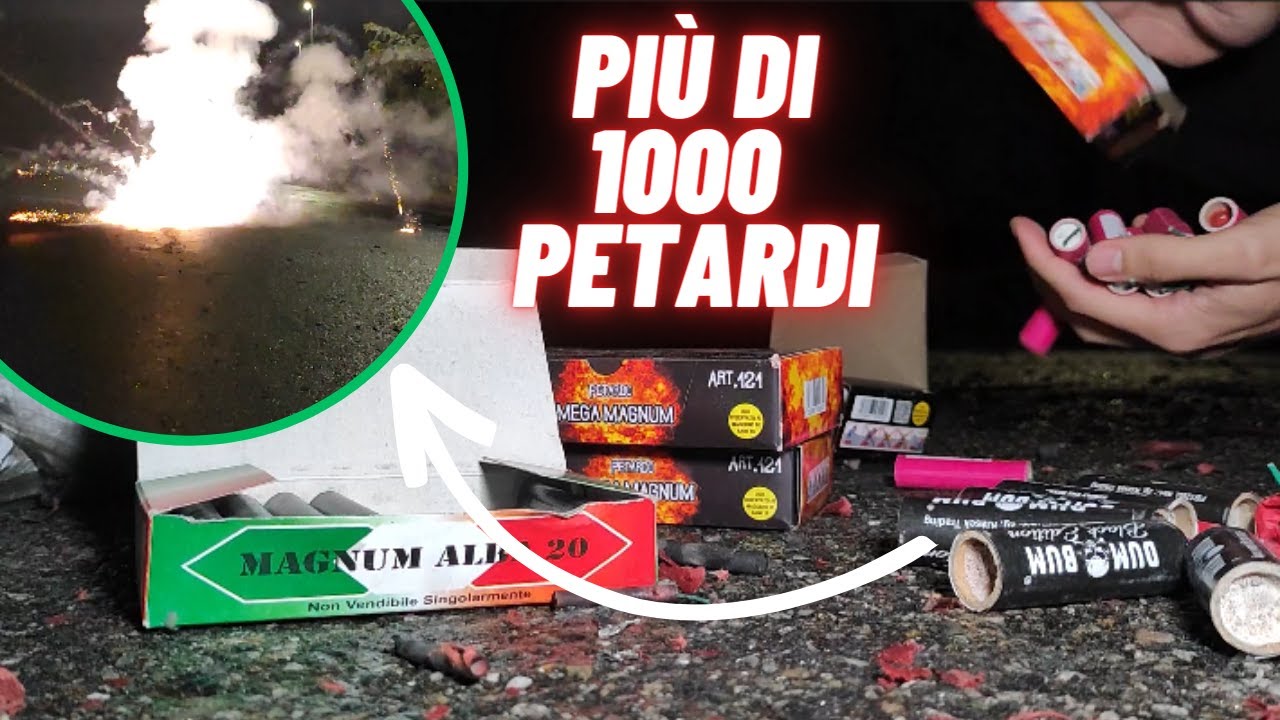 SPARIAMO 5 STELLE ASSURDE di PETARDI: PIÙ di 1000 PETARDI!