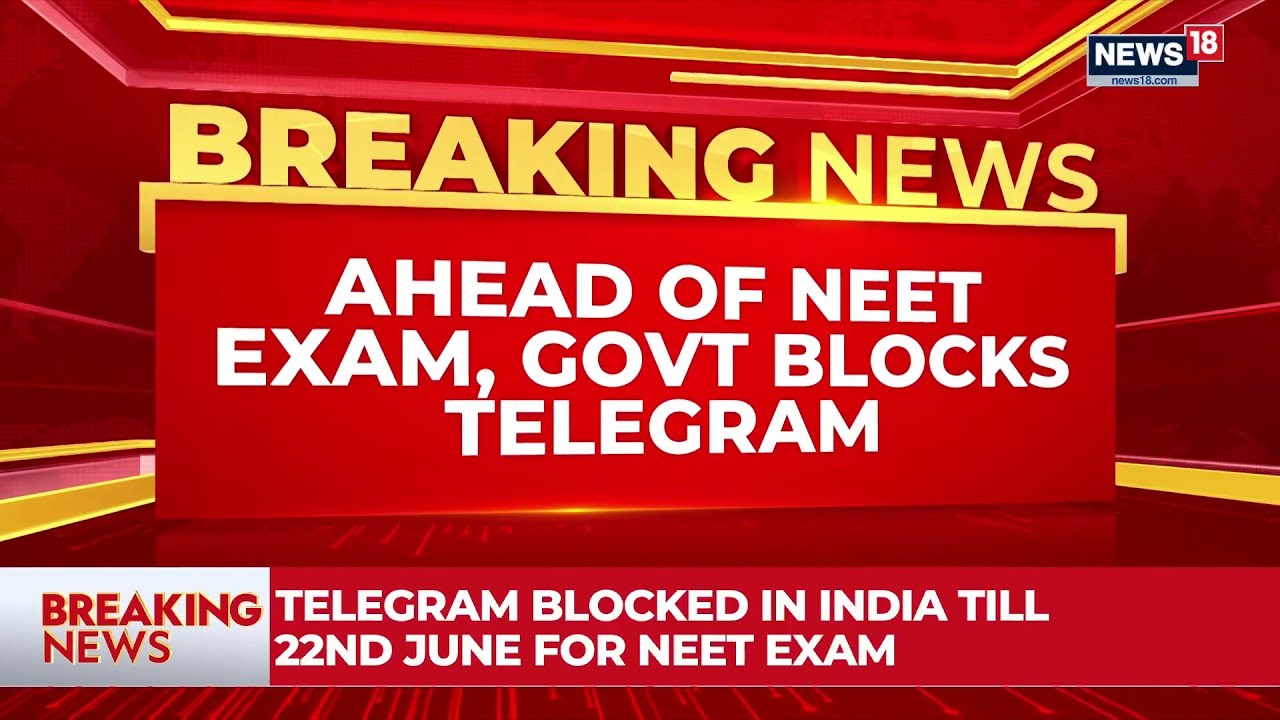 СРОЧНО | Индия блокирует Telegram до 22 июня перед пересдачей NEET на фоне скандала с утечкой экз...
