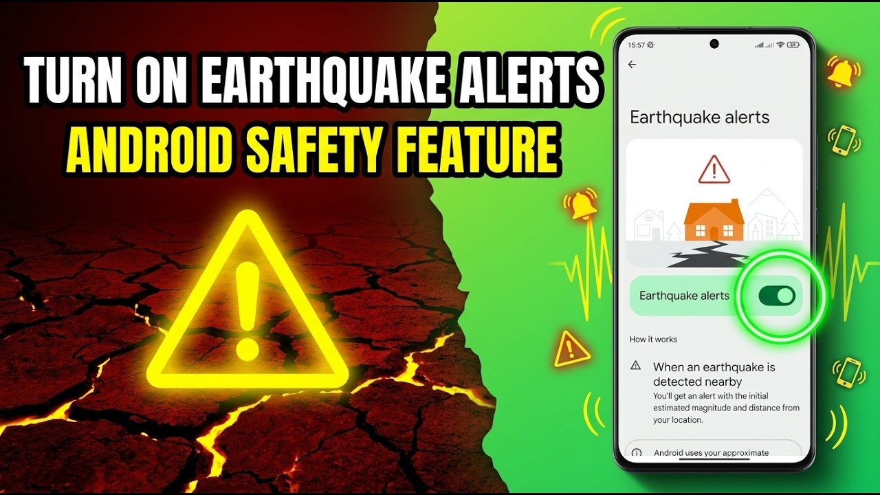 How to Turn on Earthquake Alerts on Android