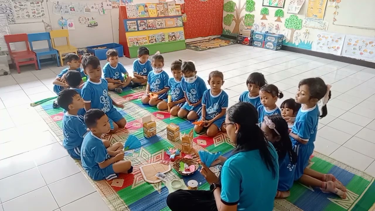 Kreativitas anak TK edisi Valentine Day 