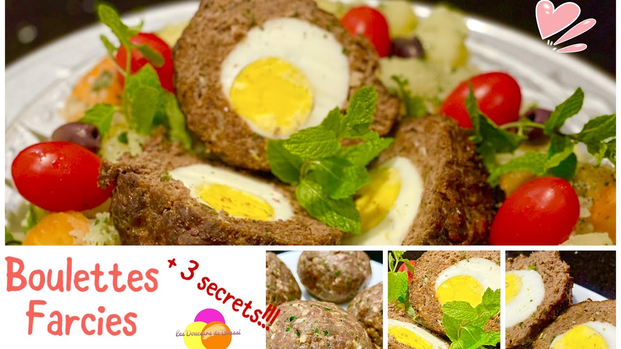 Boulettes de viande farcies (et quelques secrets)