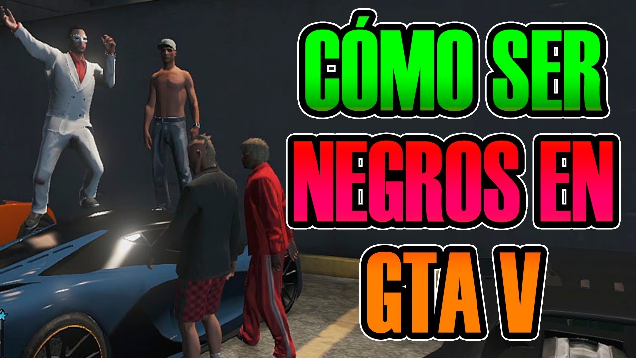 COMO SER NEGROS EN GTA V ONLINE XD | MOMENTOS RANDOM CON ELYAS, VALLE Y ÁNGEL | Josemi