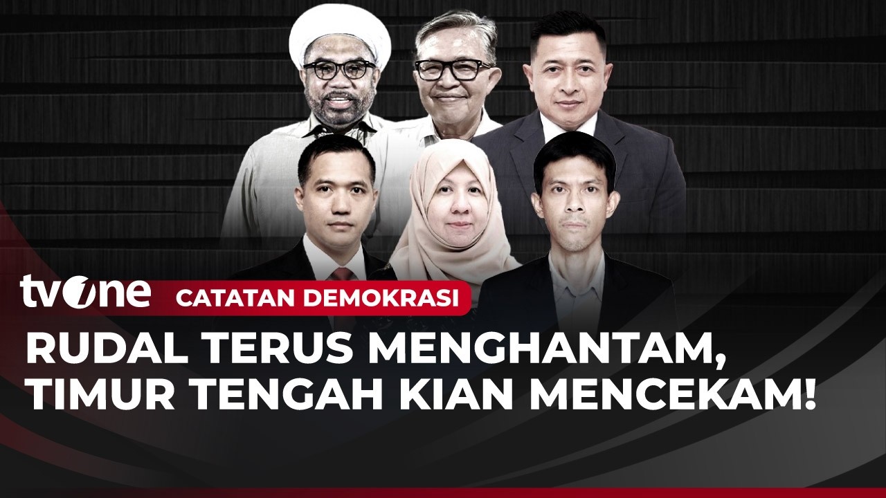[FULL] Rudal Terus Menghantam, Timur Tengah Kian Mencekam! | Catatan Demokrasi tvOne